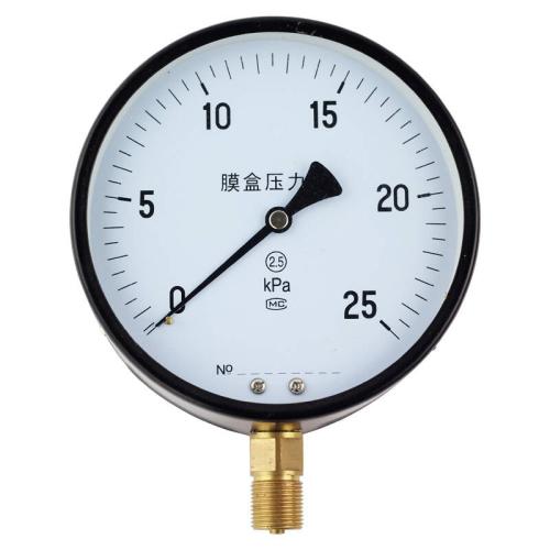 YE-100、150膜盒壓力表